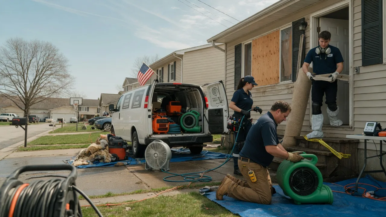 Water Damage Restoration in Bellefonte, PA near me